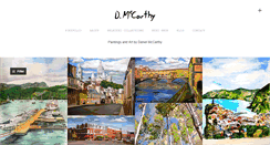 Desktop Screenshot of dmccarthypainting.com